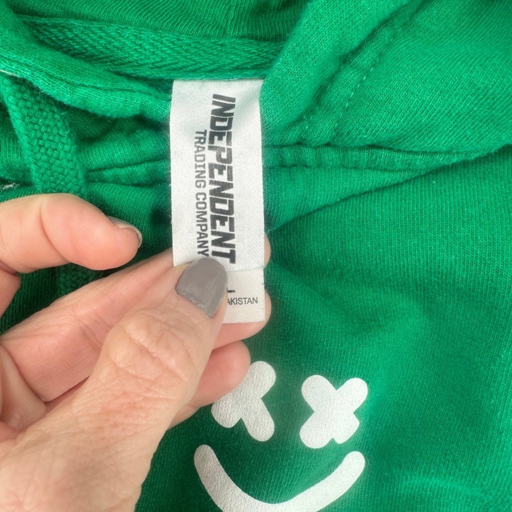 Plan Bri Barstool‎ Sports Green Graphic Hoodie Size XL - Picture 4 of 14